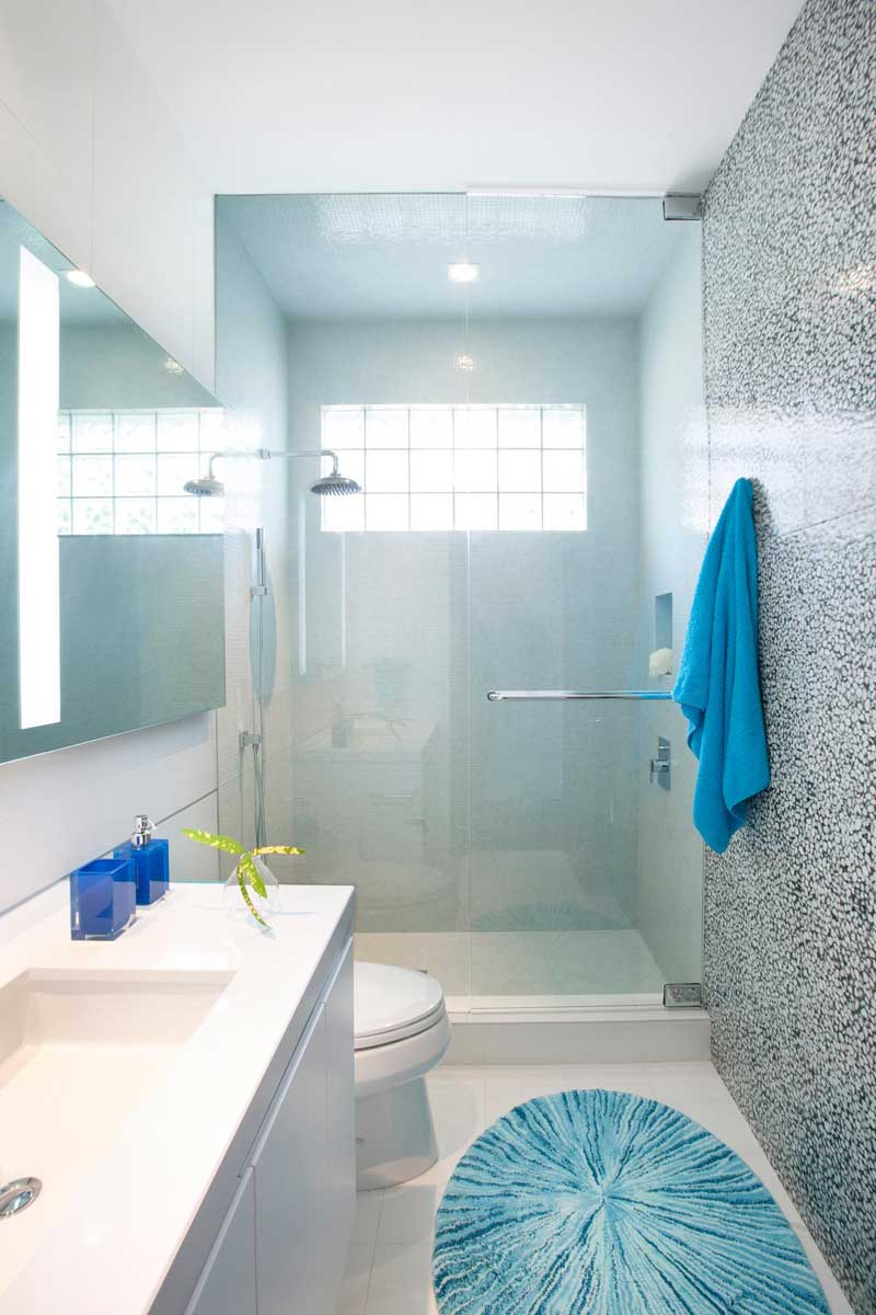 Bathroom with Clean, Modern Lines