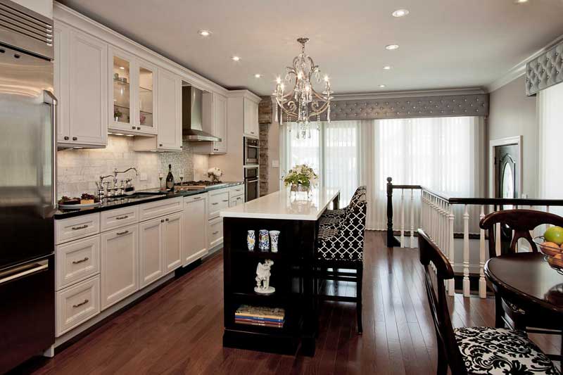 Black-and-white-art-deco-kitchen-design