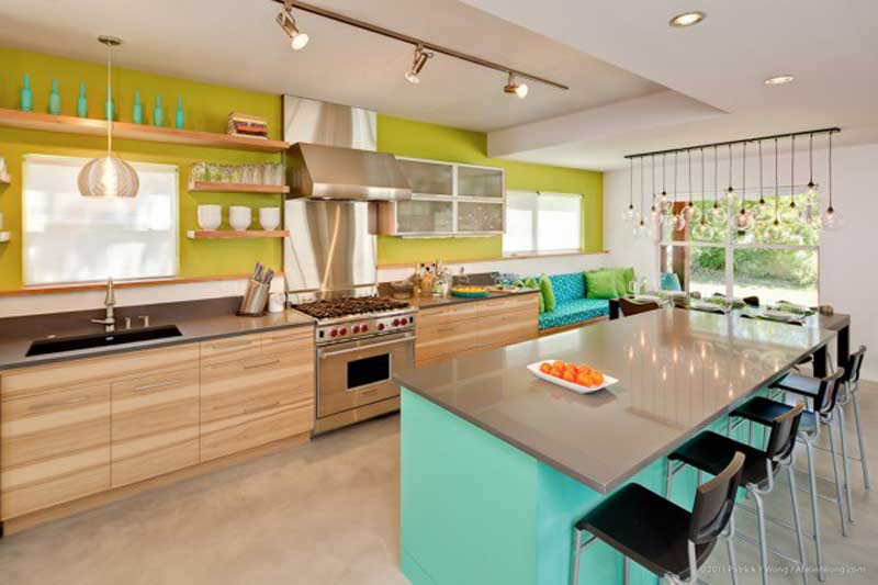 Colorful-Mid-Century-Kitchen