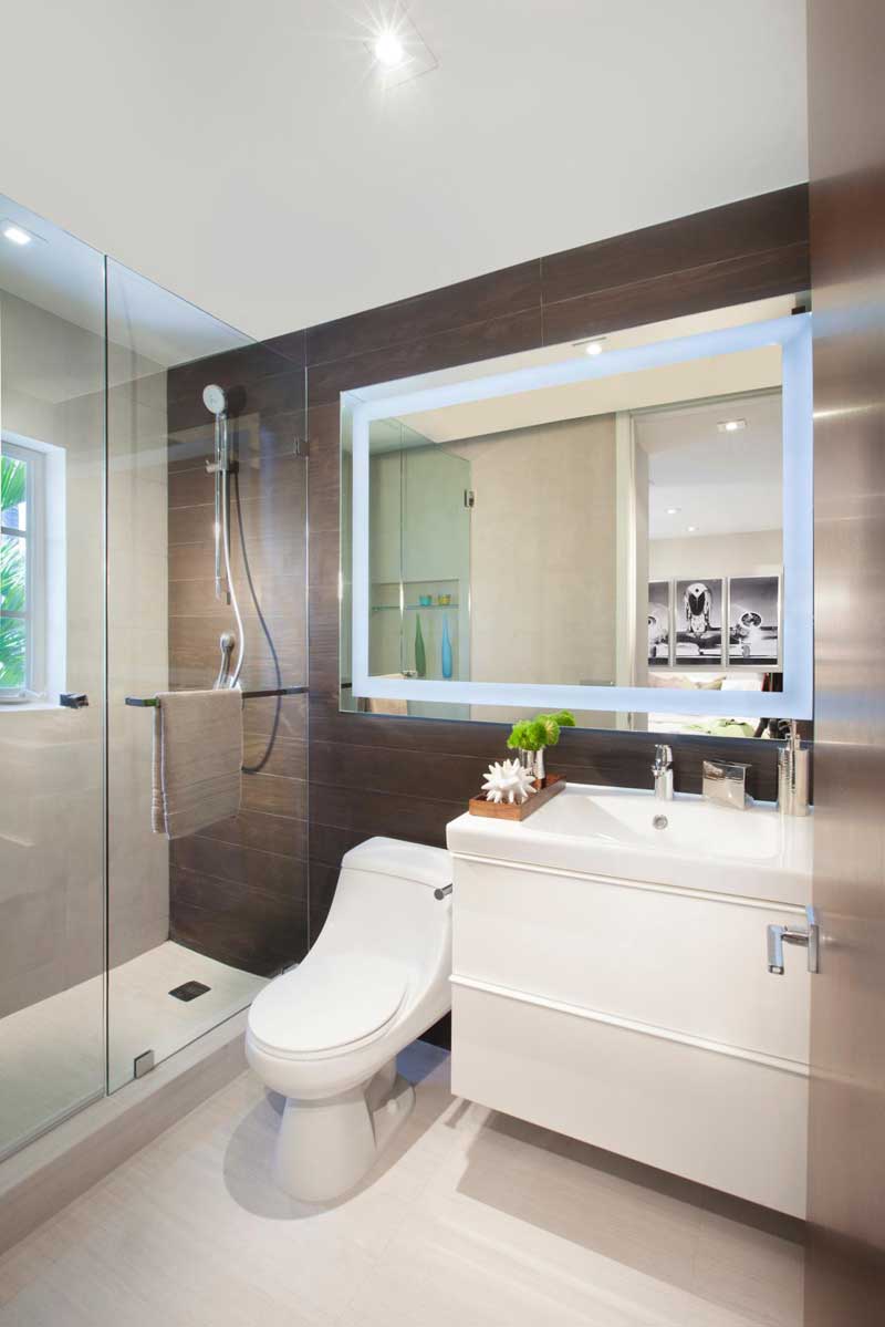 50 Modern Small Bathroom Design Ideas - Homeluf.com