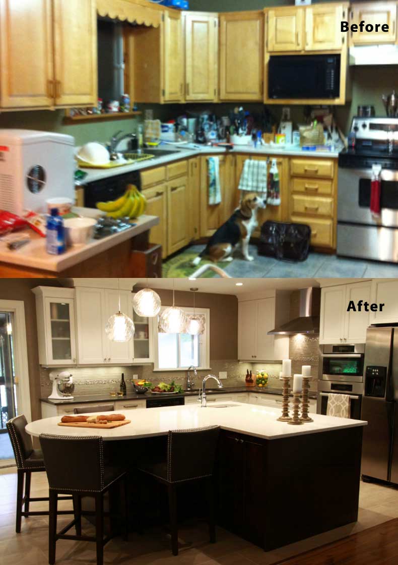 Kitchen remodel ideas before and after 11