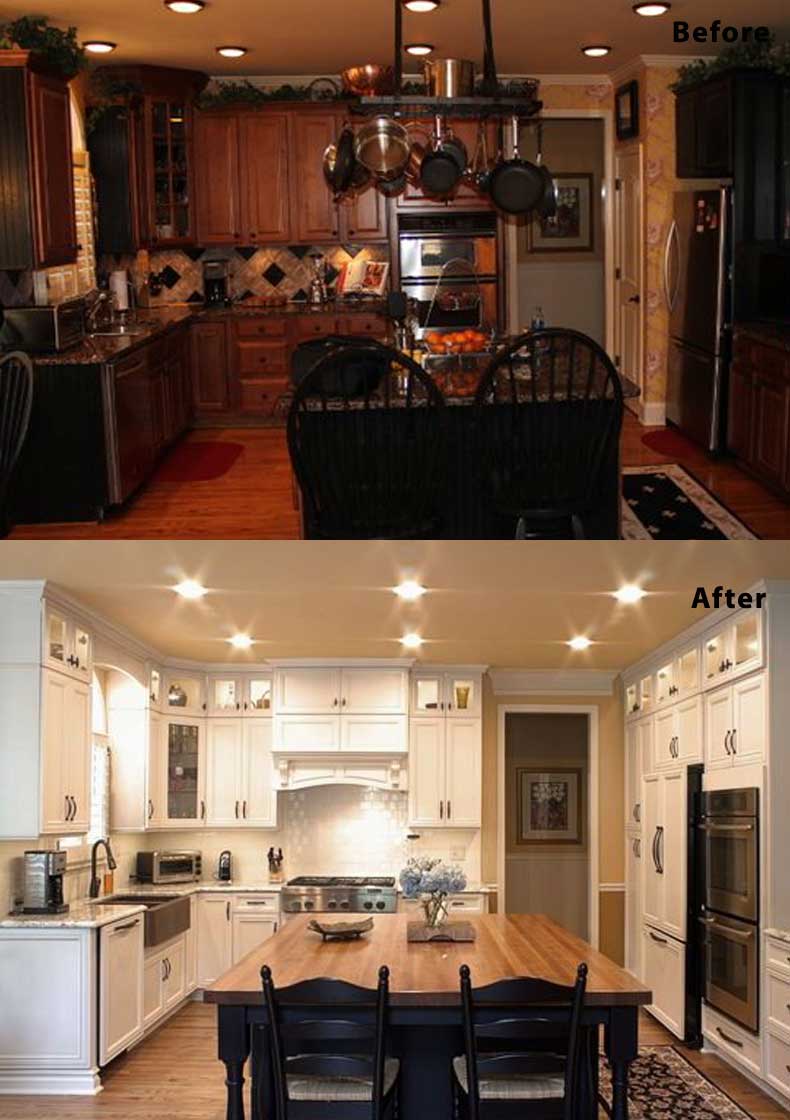 Kitchen remodel ideas before and after 12