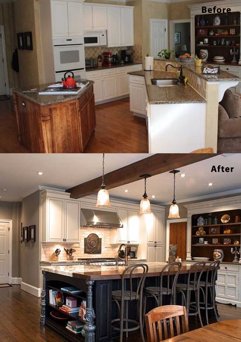 Kitchen remodel ideas before and after 14
