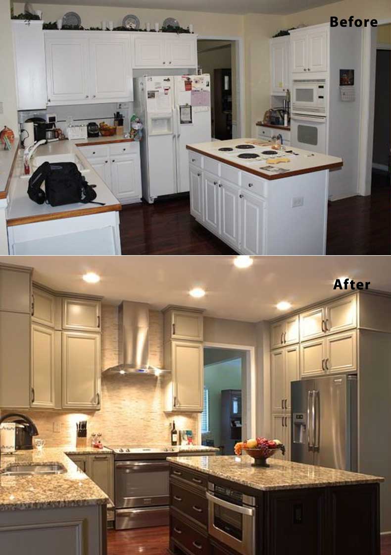 Kitchen remodel ideas before and after 15