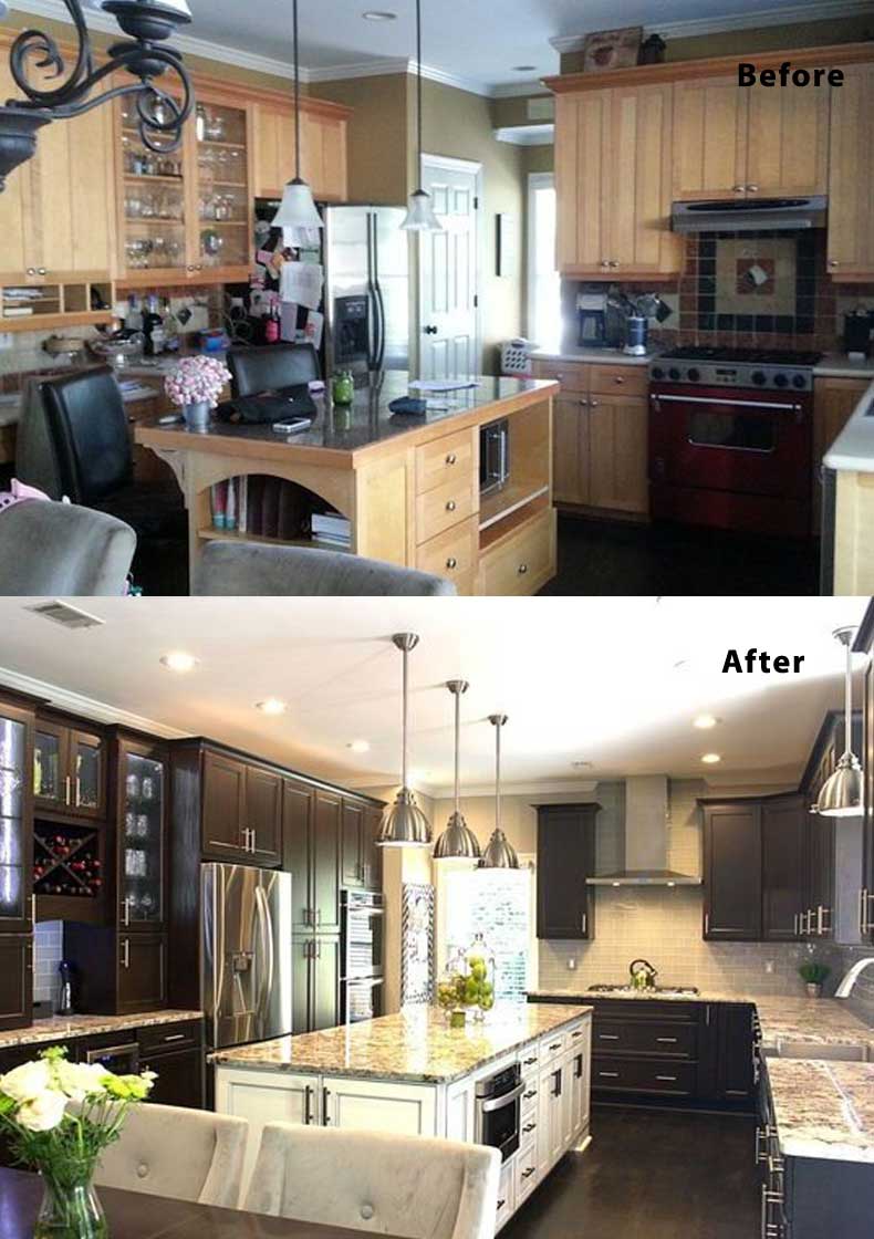 Kitchen remodel ideas before and after 17