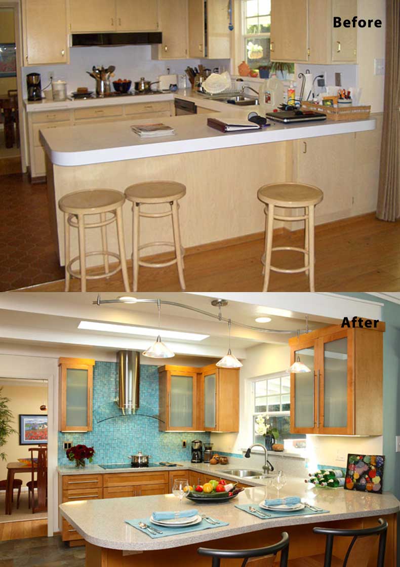 75 Kitchen Design and Remodelling Ideas (Before and After) - Homeluf