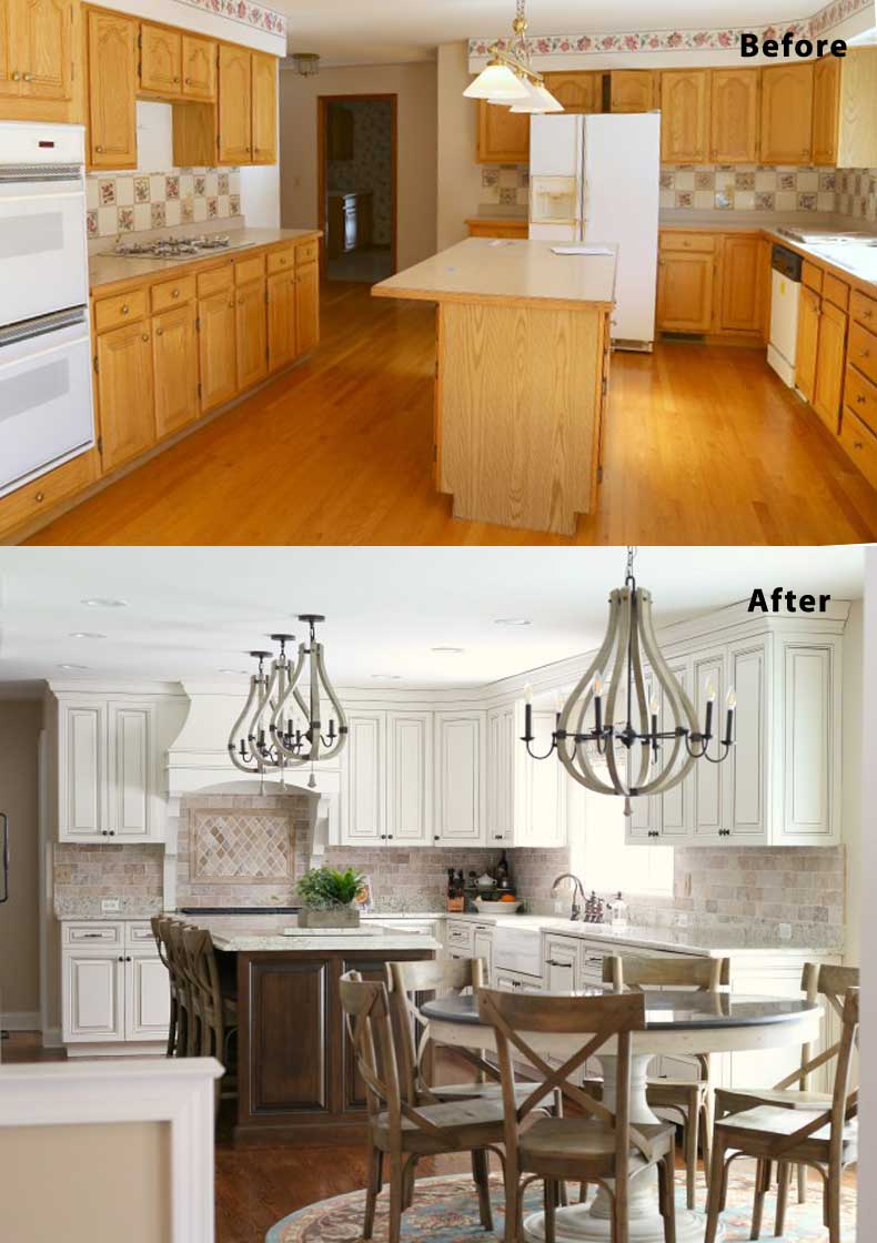 75 Kitchen Design And Remodelling Ideas Before And After Homeluf