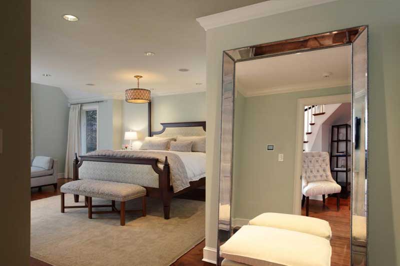 Master Bedroom with Full Length Mirror