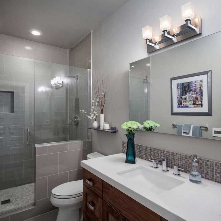 50 Modern Small Bathroom Design Ideas - Homeluf.com