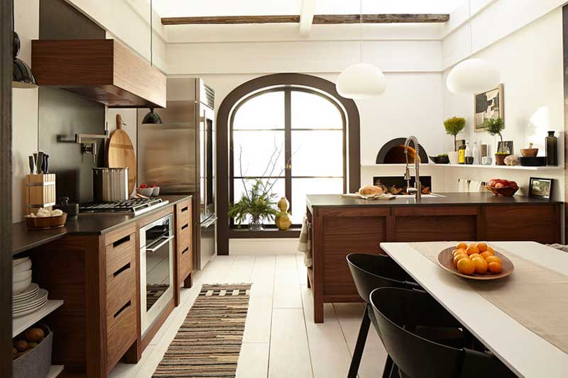 Modern scandinavian kitchen design
