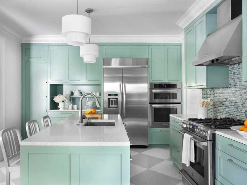 Painted Kitchen Cabinets