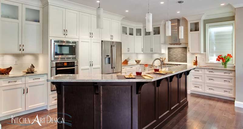 Painted Colonial Kitchen