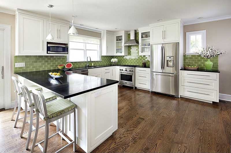 U Shaped Kitchen Design