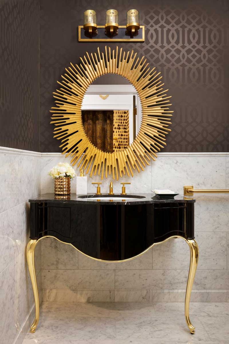 Art Deco Sunburst Mirror