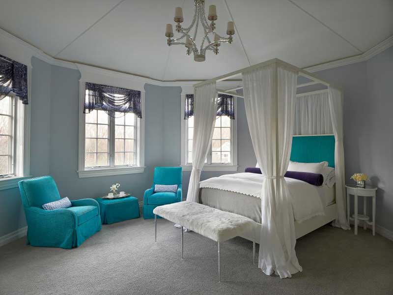 Teenage Girl Bedroom With Dreamy Canopy Bed