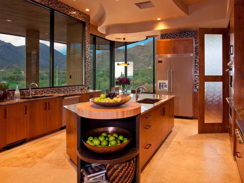 Contemporary Kitchen Island