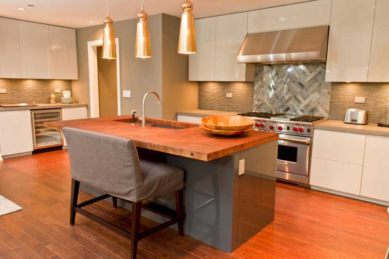 Kitchen Island With Butcher Block Countertop