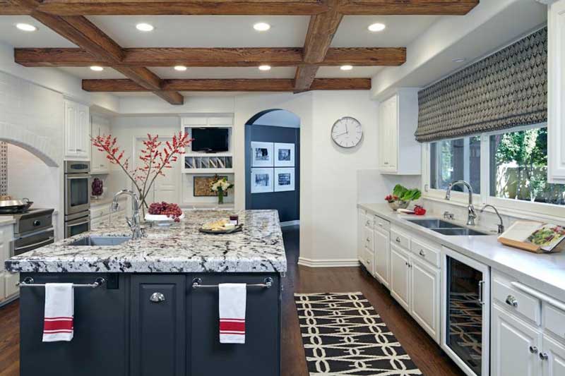 Kitchen Island With Marble Countertop