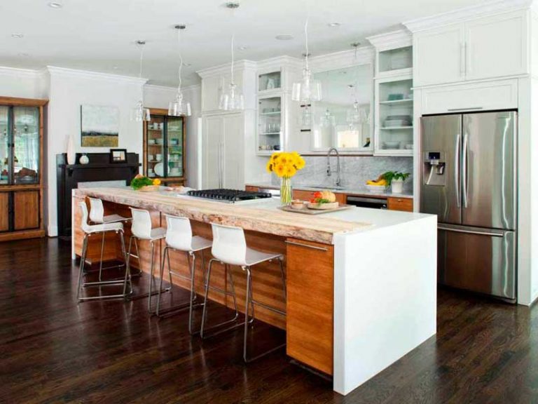50 Gorgeous Kitchen Island Design Ideas - Homeluf.com
