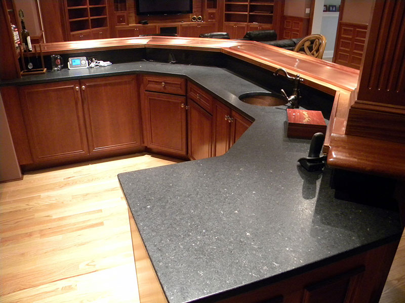 Best Black Granite Countertops Pictures Cost Pros Cons   07 Cambrian Black Granite Countertops 