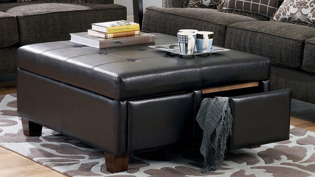 How to Choose an Ottoman as a Coffee Table - Homeluf.com