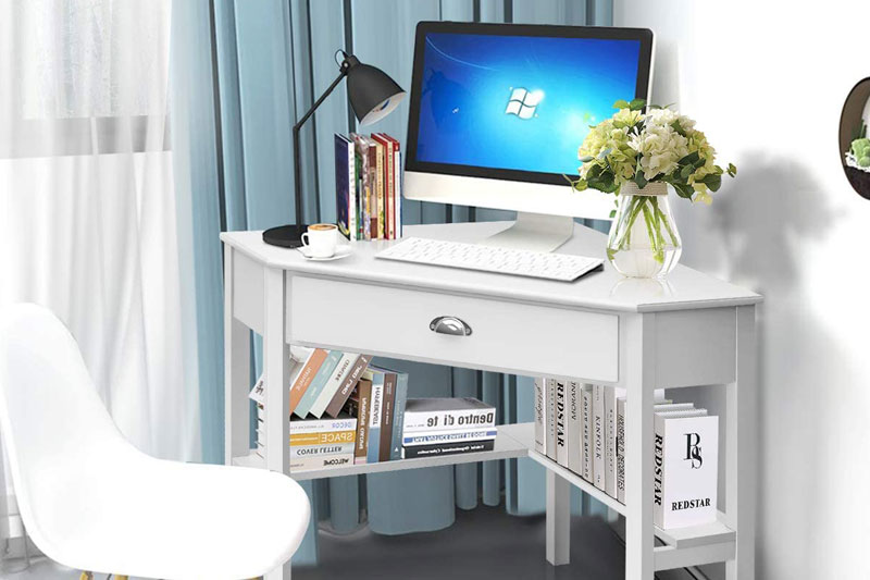 10 Best White Corner Desks For Small Spaces