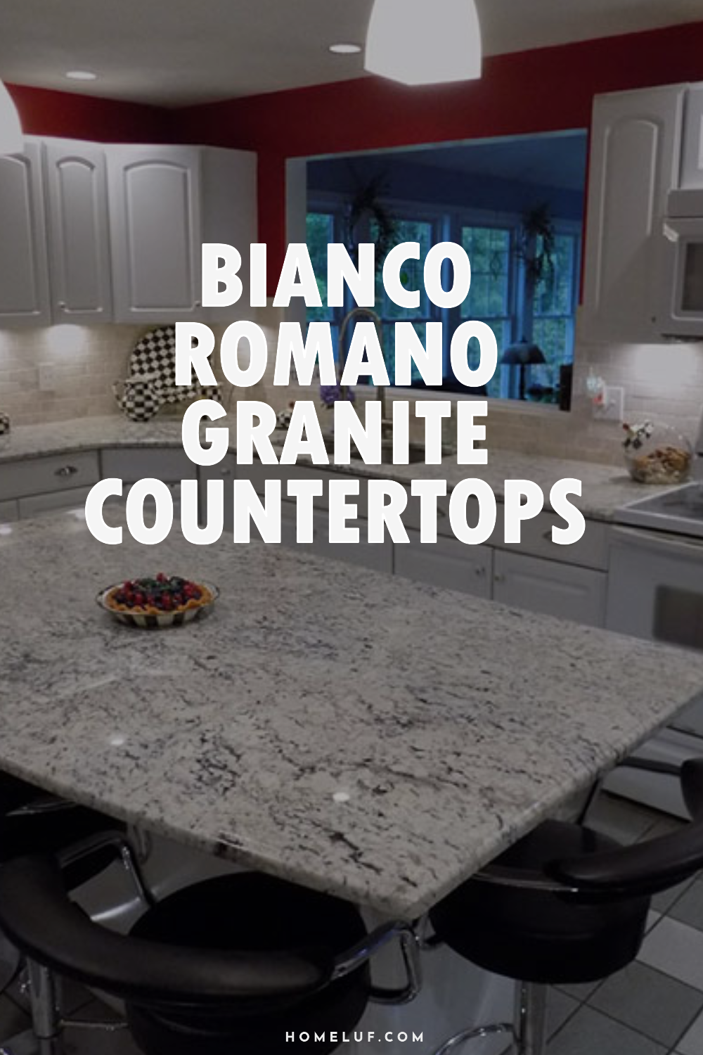 Bianco Romano Granite Countertops
