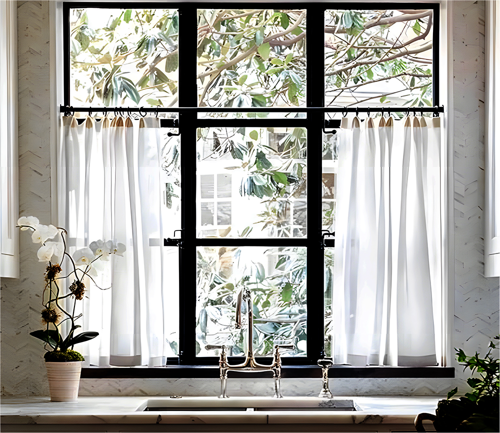 Sheer curtains for-window-over-kitchen-sink