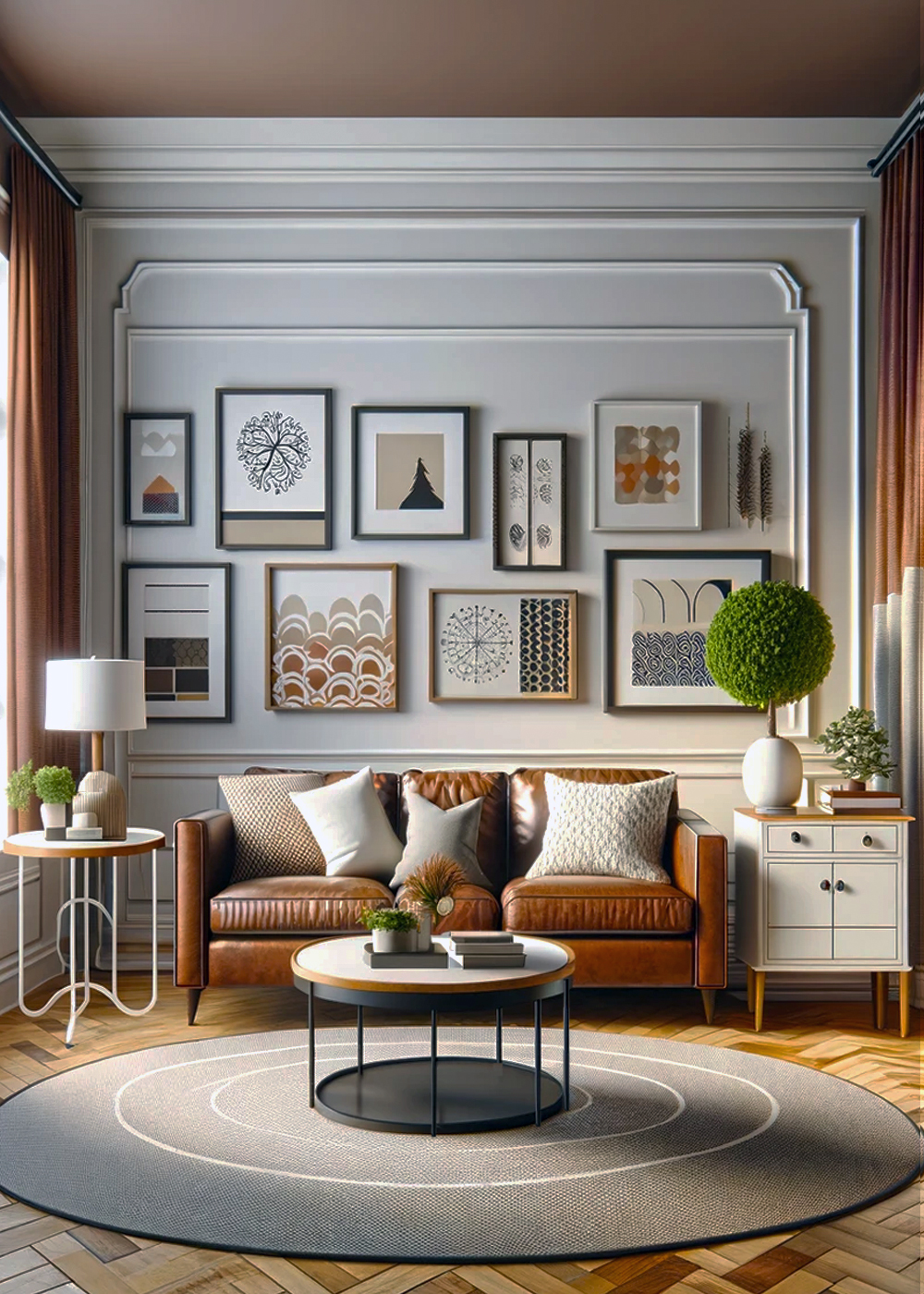 7 Mismatched End Tables Design Ideas