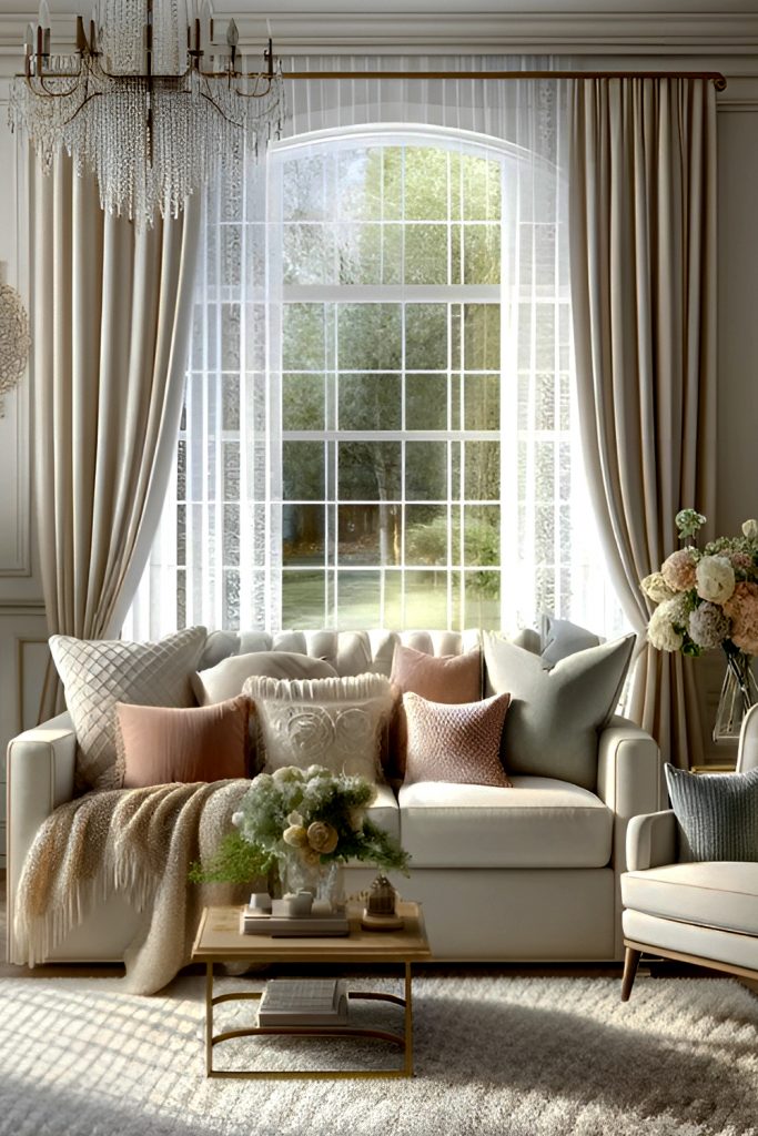 10 Decorating Ideas for Living Room with Cream Sofa
