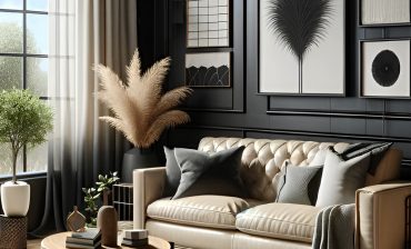 Decorating Ideas for Living Room with Cream Sofa