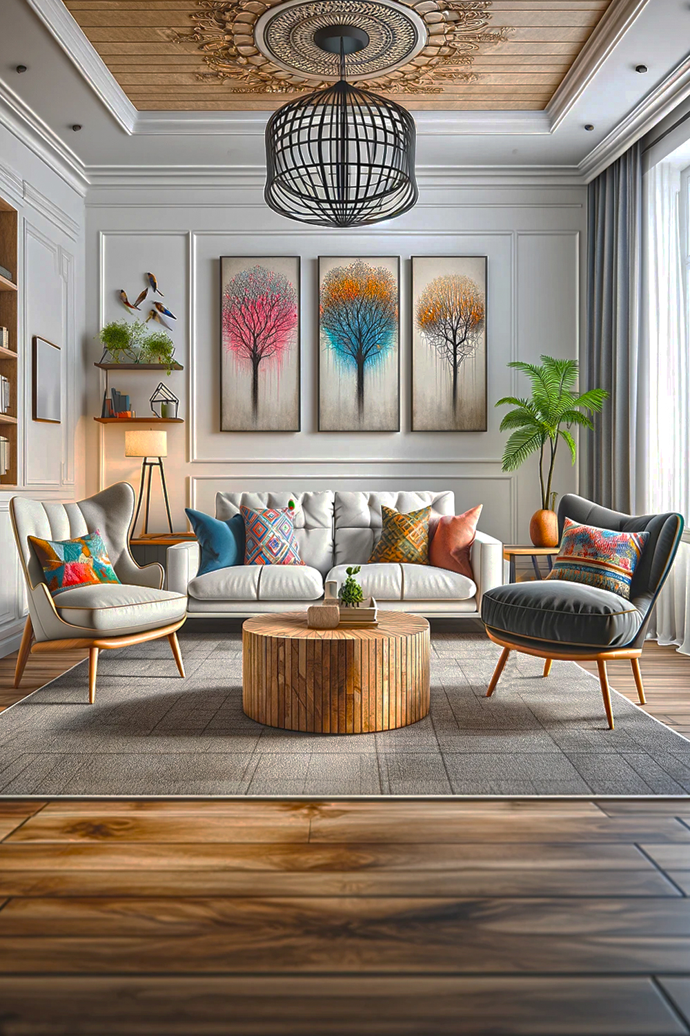 10 Ways to Style Mismatched Accent Chairs in Your Living Room