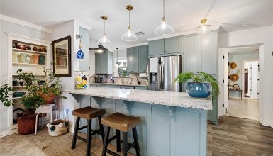 How to Achieve a Soft Sea-Green Kitchen Aesthetic