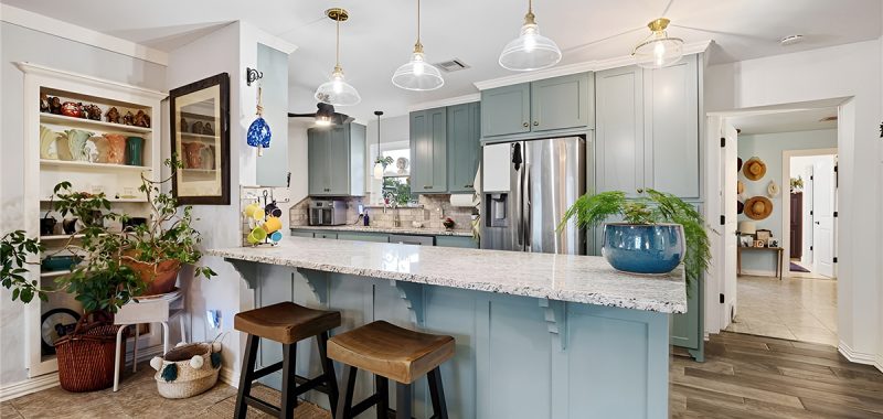 How to Achieve a Soft Sea-Green Kitchen Aesthetic
