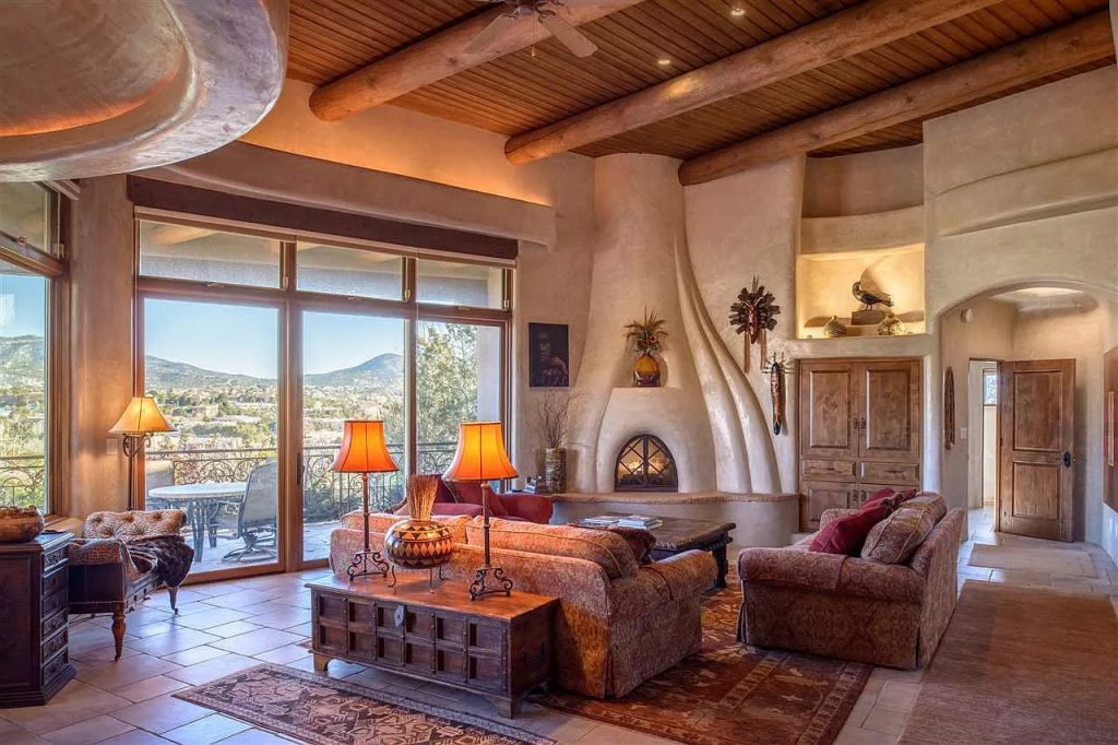 Santa-Fe-Style-Decor-Ideas-Sturdy, Handcrafted Furniture
