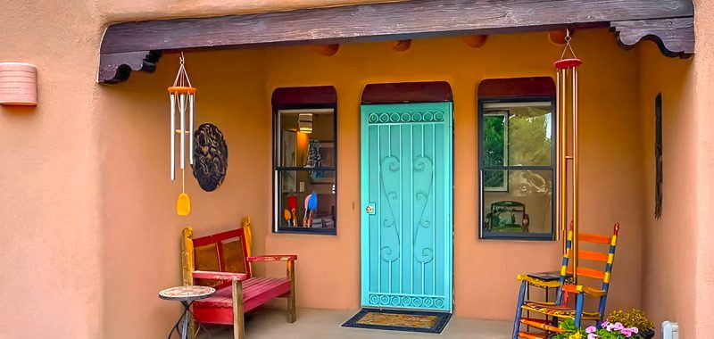 20 Santa Fe Style Front Porch Ideas