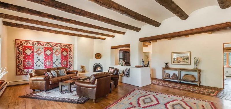 Santa Fe Style Home Interior Colors