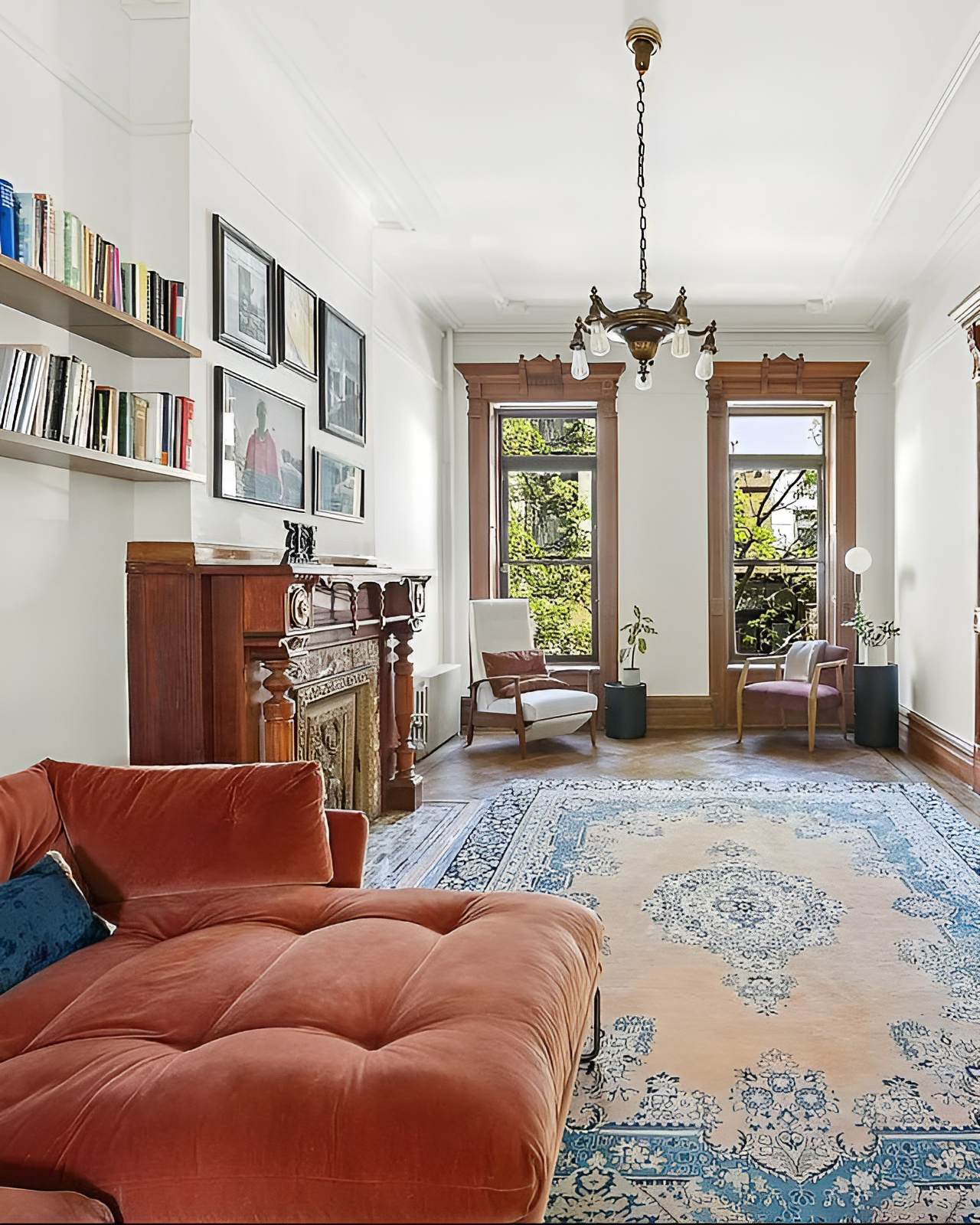 Step Inside a Stunning 1899 Brownstone Townhouse