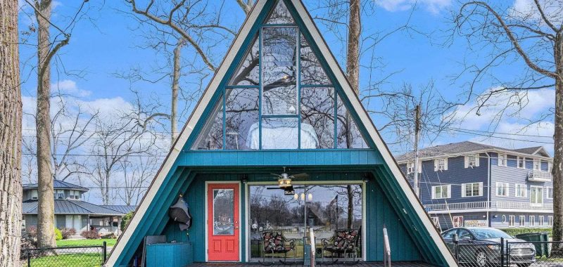A-Frame House Exterior Color Schemes