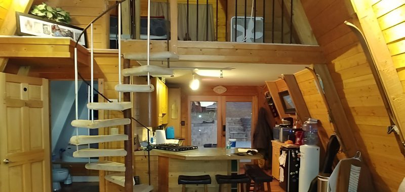 13 A-Frame House Staircase Ideas for Maximize Space and Style