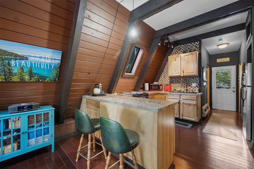 A-Frame Kitchen with Personality