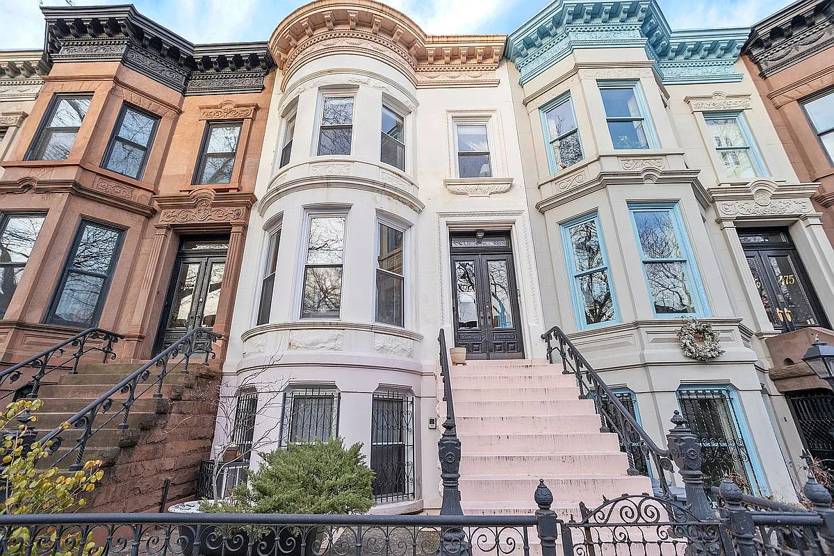 Brownstone Exterior Aesthetic