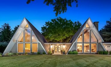 Double-A-Frame-Home Exterior Design