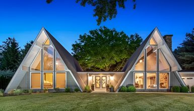 Double-A-Frame-Home Exterior Design