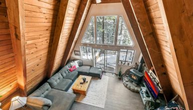 Easy Living Room Layouts for Your A-Frame House