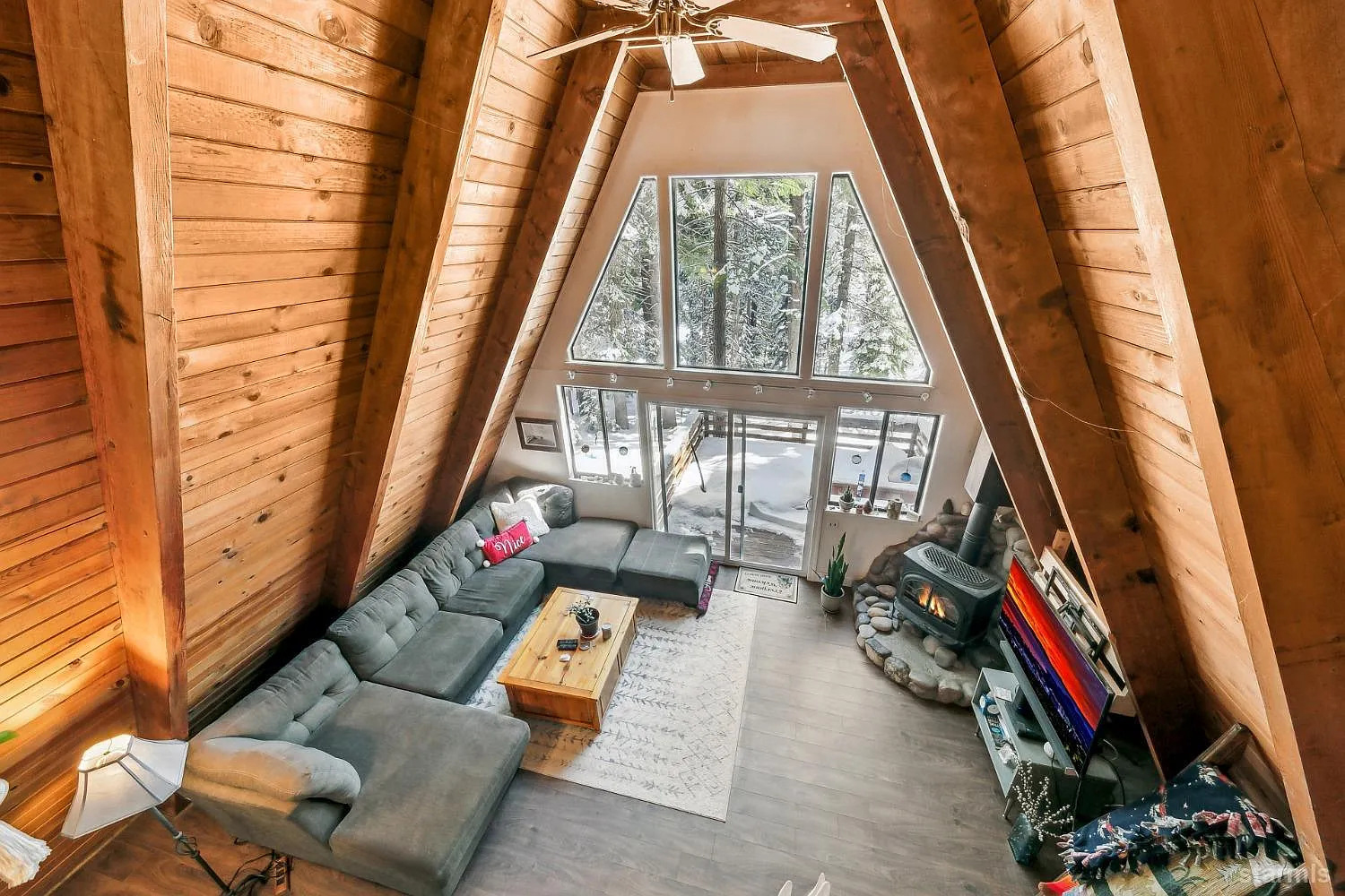 Easy Living Room Layouts for Your A-Frame House