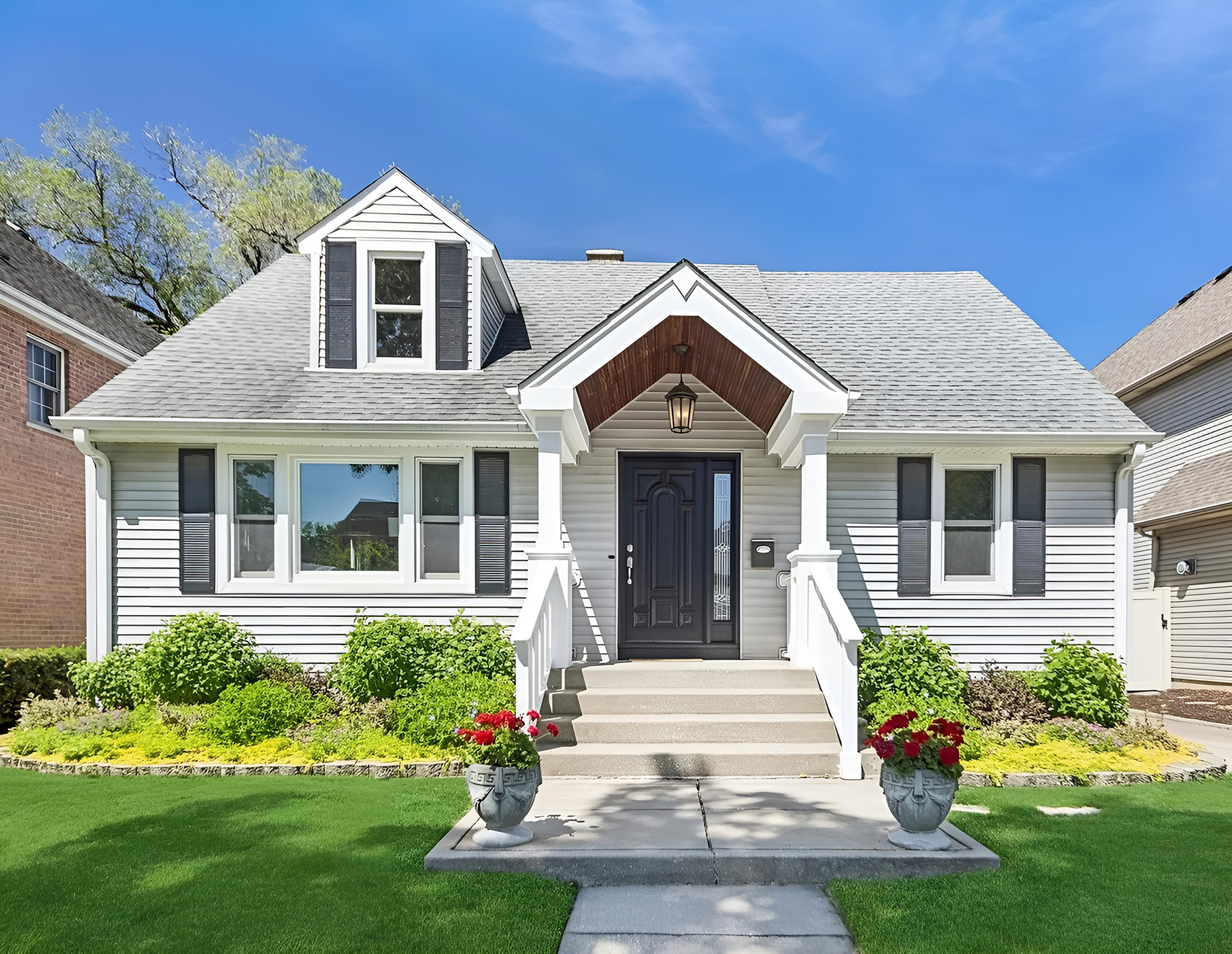 1950 Cape Cod House Makeover