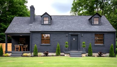 Black-Cape-Cod-House-Exterior-Design