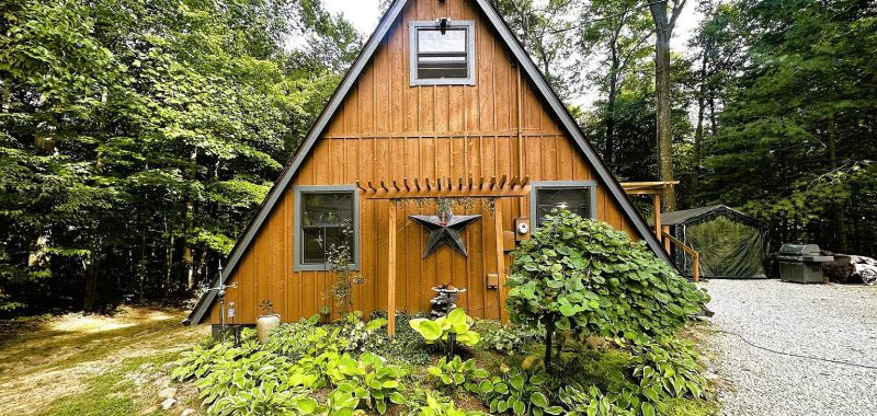 Cozy-A-Frame-House