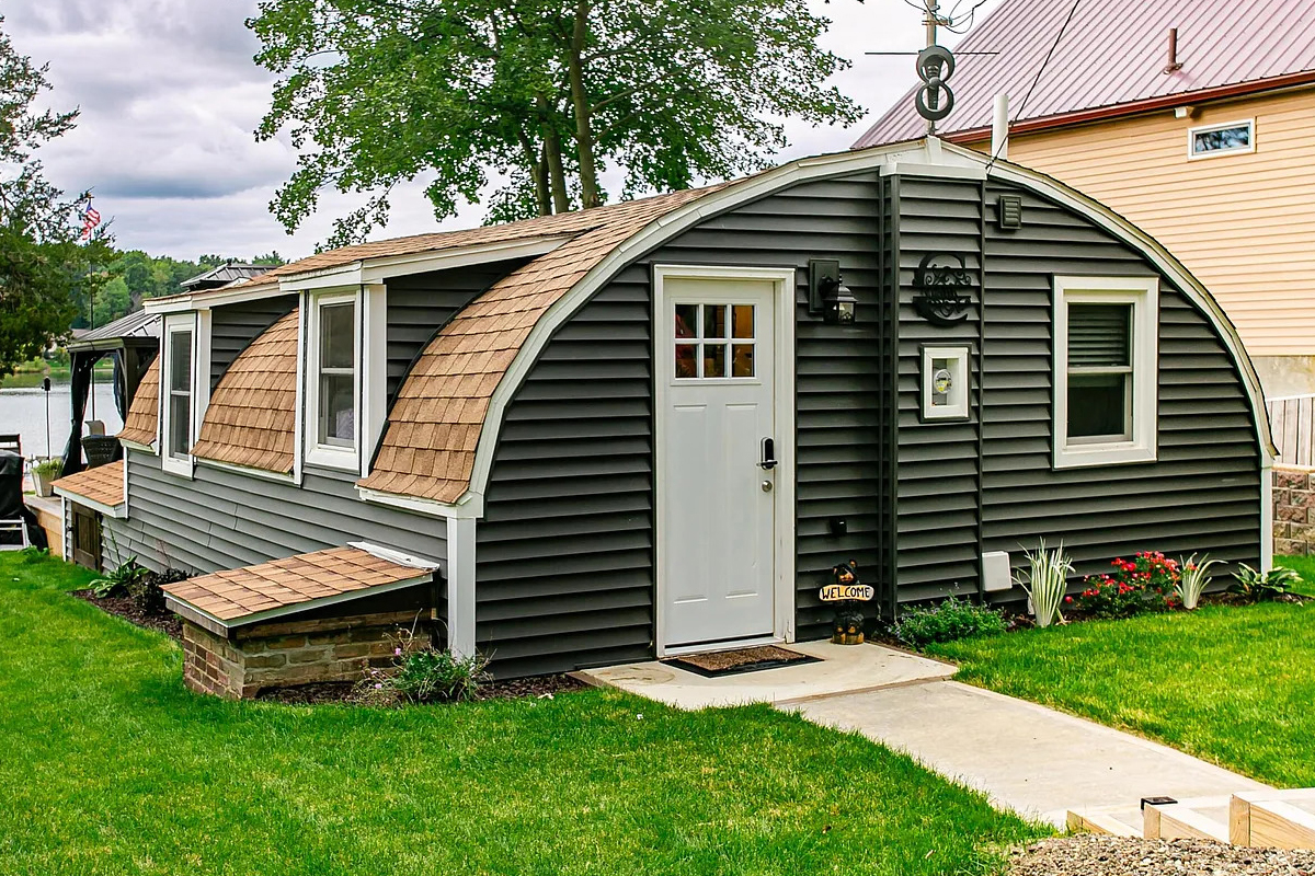 Inside Look at a Modern Quonset Hut Home